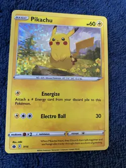 Pokemon TCG Pikachu Build A Bear Card In Wrapper, Plus Bonus Pikachu Card - Image 2