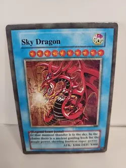 Yu-Gi-Oh! TCG Fake Card Poorly Translated Holo - Saint Dragon the God of Osiris - Image 1