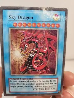 Yu-Gi-Oh! TCG Fake Card Poorly Translated Holo - Saint Dragon the God of Osiris - Image 3