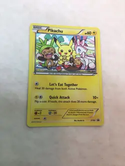 Pokemon Pikachu TCG XY95 XY Black Star Promo Holo Card - Image 1