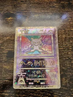 Pokemon TCG Ancient Mew 2000 Movie Promo Holo Card LP/MP Condition - Image 1