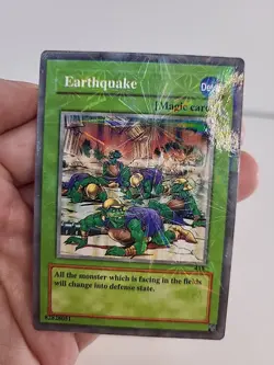 Yu-Gi-Oh! TCG Fake Card Poorly Translated Funny Holo - Earthquake - Image 3