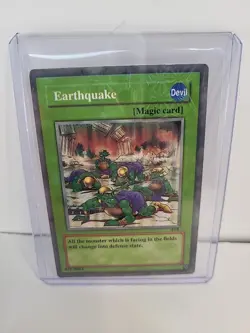 Yu-Gi-Oh! TCG Fake Card Poorly Translated Funny Holo - Earthquake - Image 4