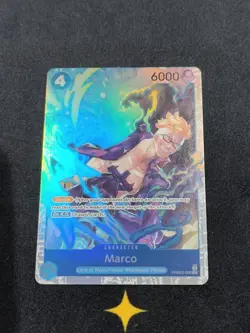 PRB02-008 Marco (SR) ONE PIECE Card TCG NM English - Image 1
