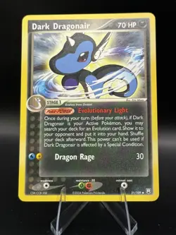 Dark Dragonair 31/109 EX Team Rocket Returns 2004 Pokemon TCG Card NM - Image 1
