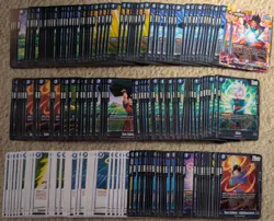 Dragon Ball Super Fusion World FB04 Ultra Limit Blue Bulk Card Lot of 192 - Image 1