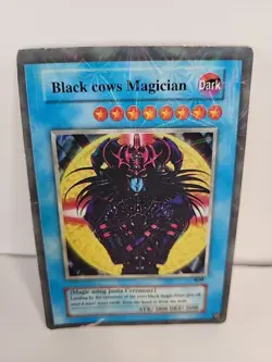 Yu-Gi-Oh! TCG Fake Card Poorly Translated Funny Holo - Magician of Black Chaos - Image 1