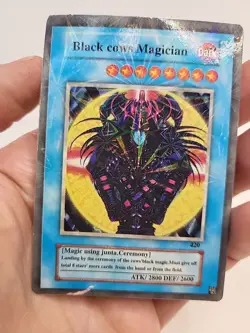 Yu-Gi-Oh! TCG Fake Card Poorly Translated Funny Holo - Magician of Black Chaos - Image 3
