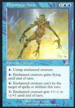 MTG English Pemmin's Aura NM Normal Scourge - Image 1