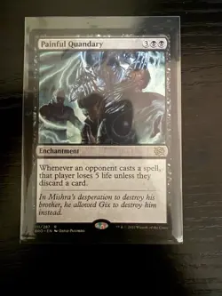Painful Quandary - The Brothers' War MTG-NM - Image 1