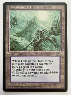 MTG Alliances Lake of the Dead Regular Rare Vintage 1996 LP - Image 1