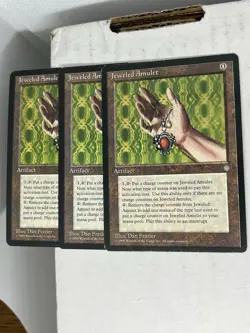 MTG Jeweled Amulet x3 MP Ice Age / Magic The Gathering - Image 1