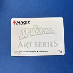 Chameleon, Master of Disguise MTG Marvel's Spider-Man Art Series #5/54 - Image 2