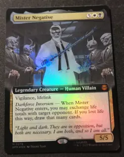 Mister Negative - Foil - Extended Art - SPM - MTG - EN - NM - 0274 - Image 1