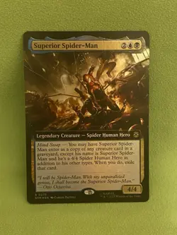 Superior Spider-Man Extended Art Foil 0275 Marvel’s Spider-Man Magic MTG SPM EN - Image 1