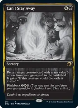 Can't Stay Away NM #213 Innistrad: Double Feature MTG - Image 1