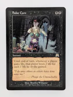 1x False Cure - LP - Onslaught - MTG - Image 1