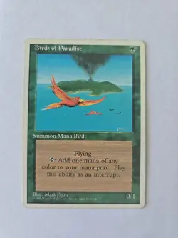 Birds of Paradise MTG Core Set 4th Edition Regular - Image 1