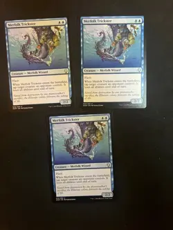 Merfolk Trickster 3x [Dominaria] NM/LP Magic MTG Cards - Image 1