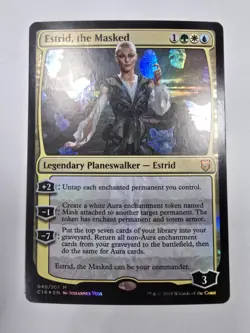 Estrid, the Masked Commander 2018 Foil Magic The Gathering Mtg - Image 1