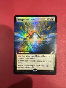 Song Of Creation FOIL Extened Art Mtg Ikoria Nm Near Mint - Image 1