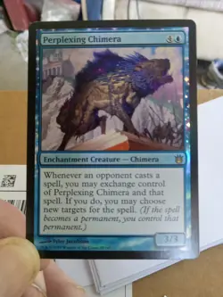 Perplexing Chimera - Foil BNG Born Of The Gods MTG Good Cond. - Image 1