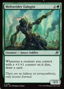 Meltstrider Eulogist - Edge of Eternities #0197 MTG Magic The Gathering - Image 1