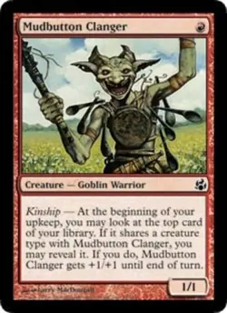 Mudbutton Clanger - Morningtide #95/150 MTG Magic The Gathering - Image 1