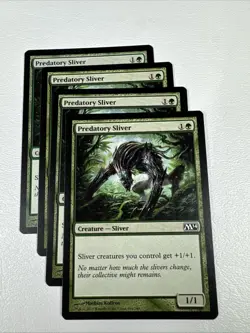 [X4] Predatory Sliver #189 LP Regular M14 MTG Magic the Gathering - Image 1