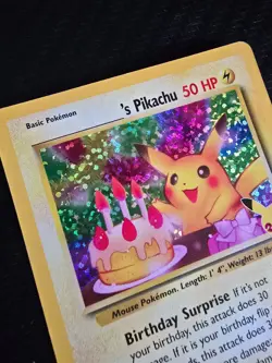 Pokemon TCG Birthday Pikachu Celebrations Collection Holo #24 BlackStar Promo NM - Image 4