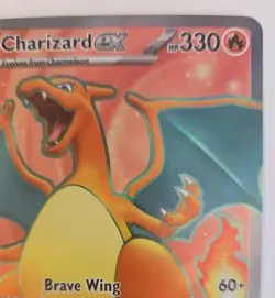 Pokemon Charizard ex 183/165 SV: Scarlet & Violet 151 Holo Ultra Rare Near Mint - Image 3