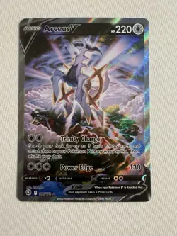 Arceus V #166/172 Pokemon Sword & Shield: Brilliant Stars alternate art 2022 NM - Image 1