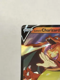 Lances Charizard V SWSH133 Pokemon Sword & Shield 2021 Excellent (Dent) Holo - Image 5