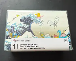 NEW SEALED Pokemon TCG Great Wave Pikachu & Friends Double Deck Box - Image 1