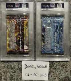 PSA 10 Pokemon XY Double Crisis 2015 Foil Booster Pack Groudon-Kyogre Sequential - Image 3