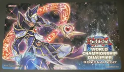 Yugioh Ebon High Magician Playmat WCQ Regional 2017 Official Konami Play Mat - Image 1