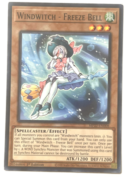 YuGiOh! - Windwitch - Freeze Bell - MP22-EN008 - 1st Edition - Common - Image 1