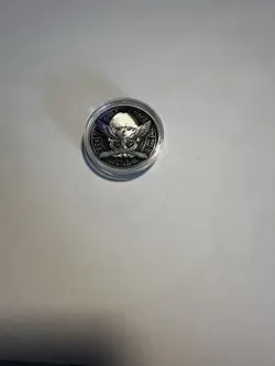 Yugioh Silver Pre-reg Coin Guardian Angel Joan - Image 1