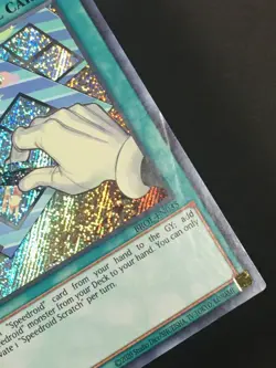 Yugioh Speedroid Scratch BROL-EN035 Secret Rare 1st Edition MP - Image 2