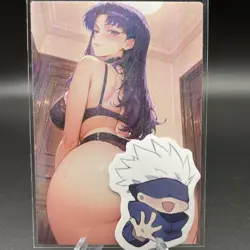 Misato Katsuragi Anime Waifu Card Doujin ACG Goddess Holo - Image 1