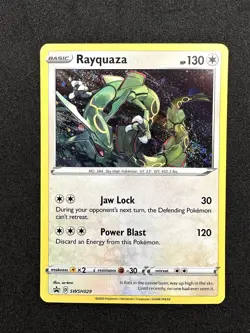 Rayquaza - (Pixel Cosmos Holo) (SWSH029) Promo Miscellaneous Cards & Products NM - Image 1