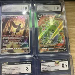 Pokemon CGC Graded Lot 6 Cards Kangaskhan Ho-Oh Tyranitar Chien-Pao GEM 10-8.5 - Image 3