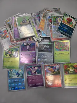 Black Bolt White Flare Pokeball Holo lot 59 Cards Tepig Petilil Gothorita Dewott - Image 1