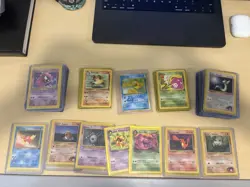 1998 Pokemon Base Set Lot (59 Cards) - Vintage WOTC, Good Condition, Sleeved - Image 1