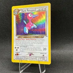 (NM) Dark Porygon2 8/105 Neo Destiny Holo Rare Vintage Pokemon Card - Image 5
