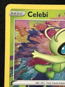 Celebi 009/185 Amazing Rare Vivid Voltage Pokemon Card Near Mint - Image 5