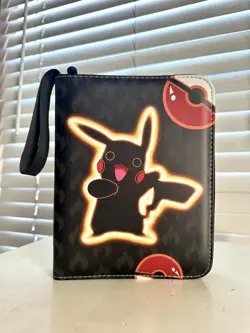 Card Binder for Pokemon Cards Holder Fits 400Cards w/ 50 Removable Sleeves - Image 1