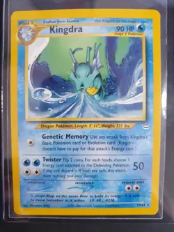 Kingdra 19/64 - Neo Revelation Set - Pokemon Card - Excellent Condition - Image 1