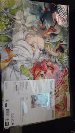 Gundam Card Game Official Playmat And Card Set: Suletta &Miorine EVX02 - Image 1