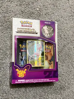 Pokemon Mew Mythical Collection 20th Anniversary Booster Box Trading Card 820650800863 - Image 1
